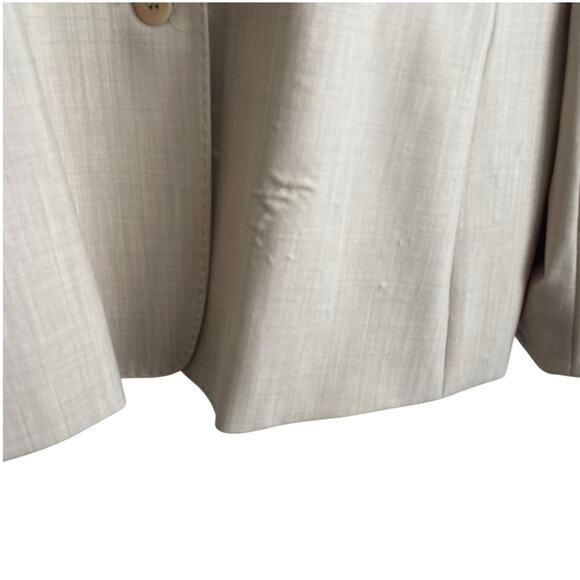 Lafayette 148 Women Jacket 16 Wool‎ Silk Career Blazer Classic Capsule Business - Picture 5 of 13